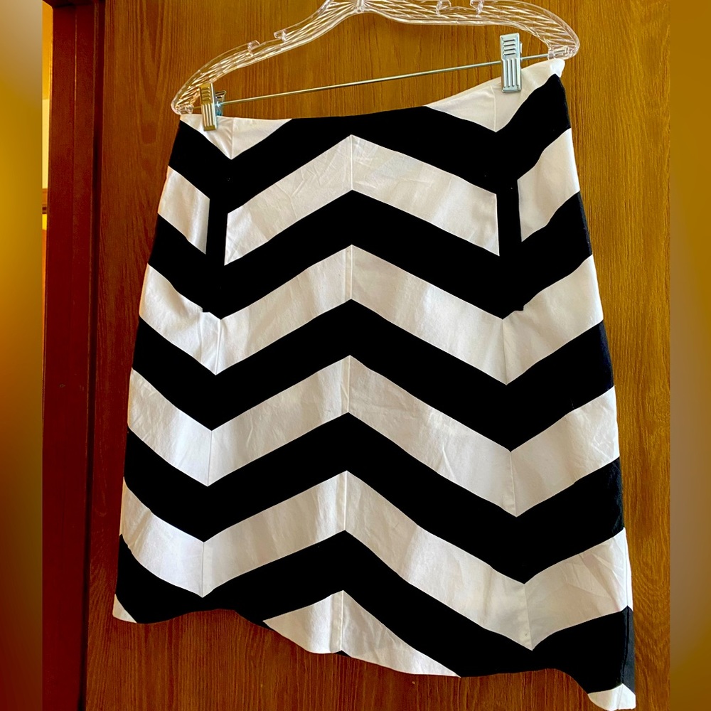 Striped the limited skirt with pockets!